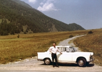 Roman Palester in Switzerland, 1970s.